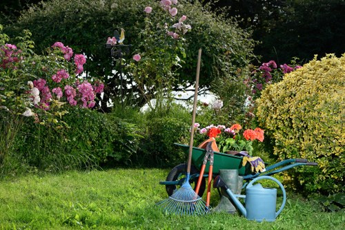 Illustration of secure payment for Gardening Enfield checkout